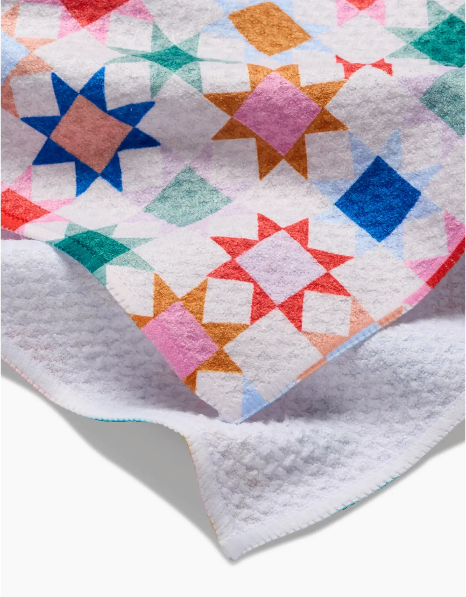 Geometry Patchwork Picnic Kitchen Tea Towel