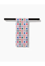 Geometry Patchwork Picnic Kitchen Tea Towel