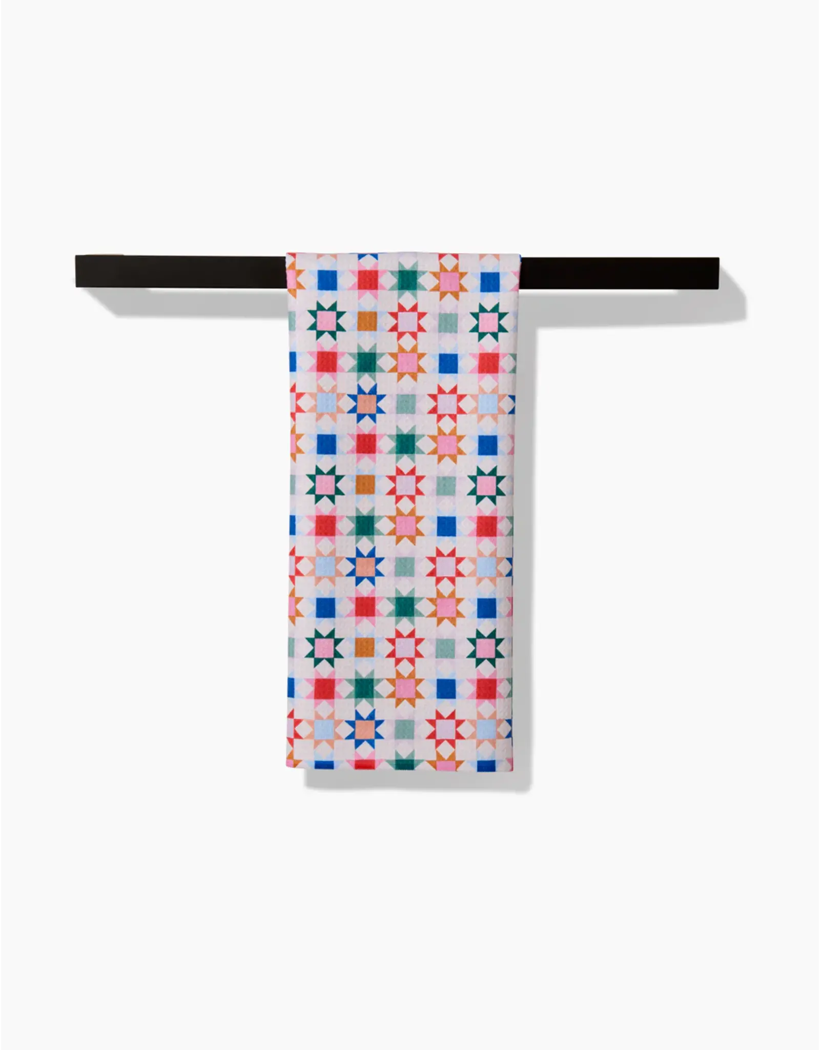 Geometry Patchwork Picnic Kitchen Tea Towel