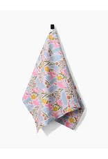 Geometry Fern and Fawn Kitchen Tea Towels