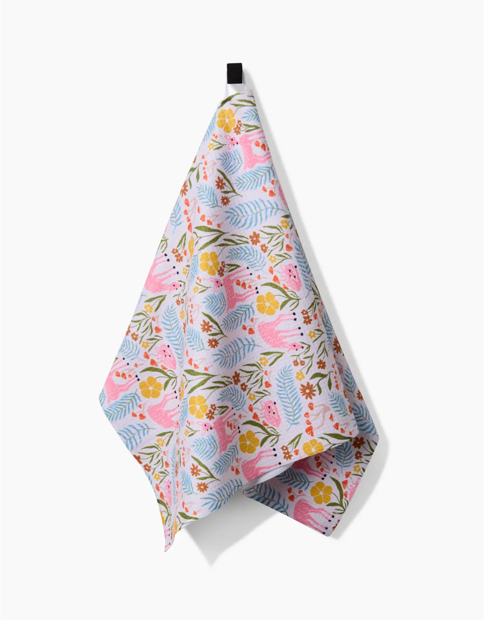 Geometry Fern and Fawn Kitchen Tea Towels