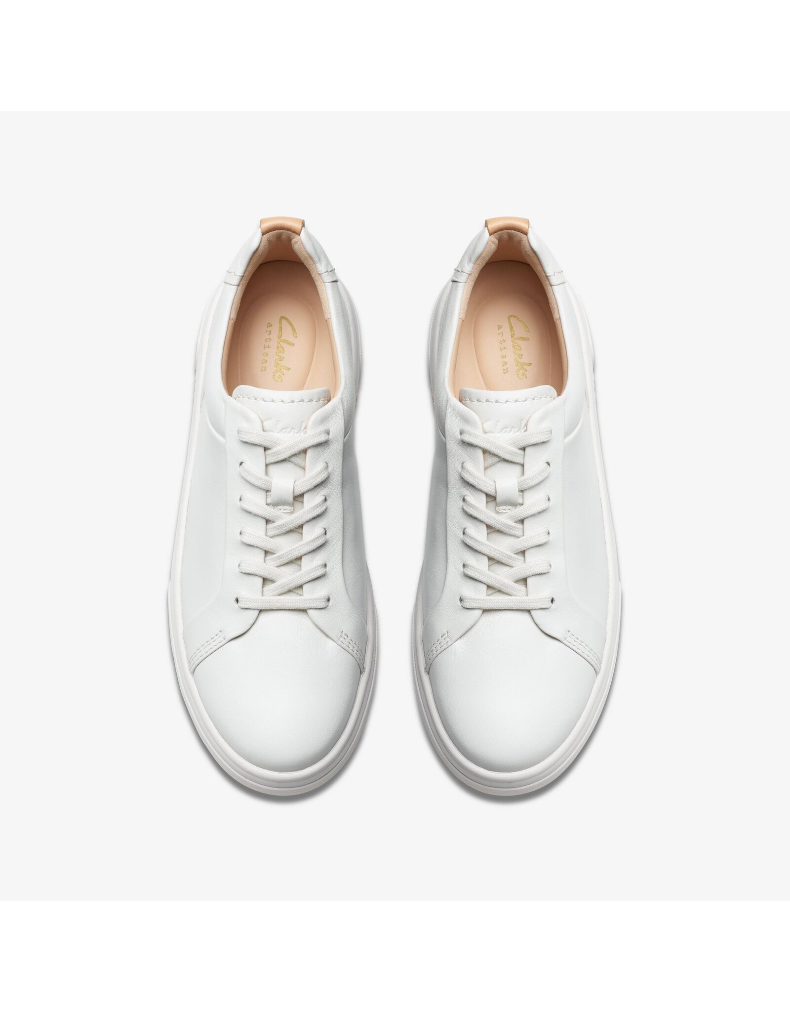 Clarks Clarks Hollyhock Walk Off White Leather Sneaker