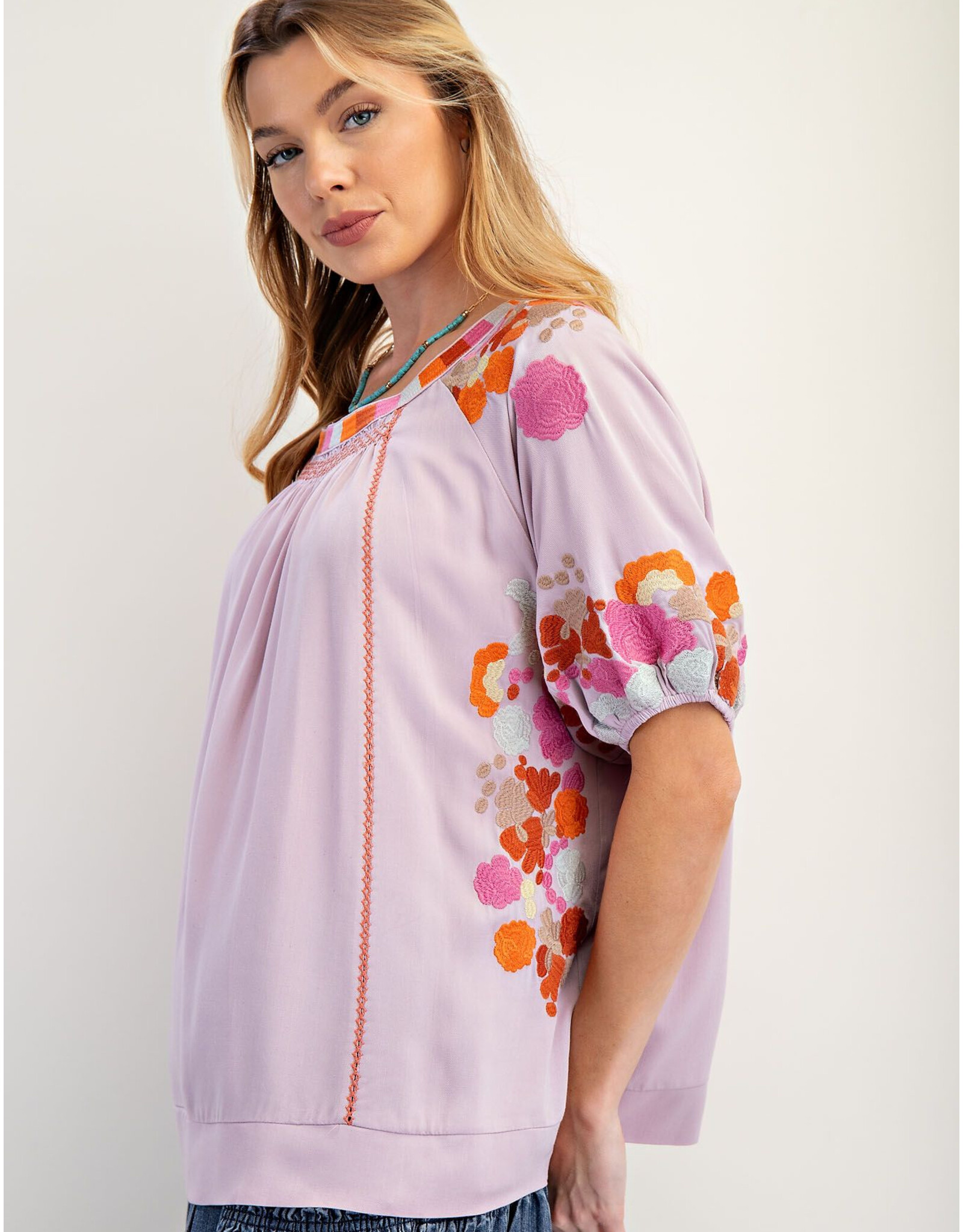 Livy Embroidered Top