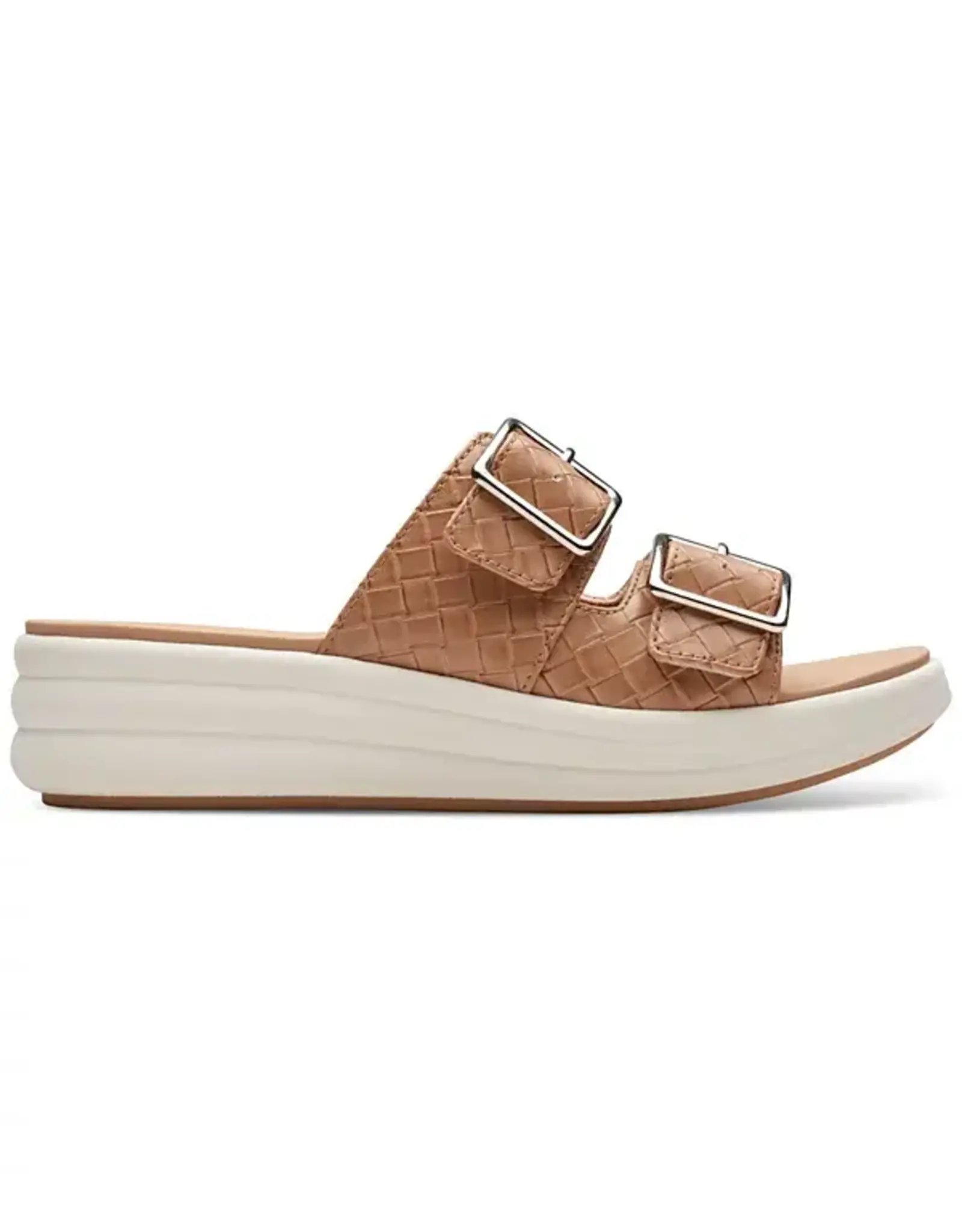 Clarks Clarks Drift Buckle Slip-On Slide Wedge Sandals