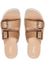 Clarks Clarks Drift Buckle Slip-On Slide Wedge Sandals