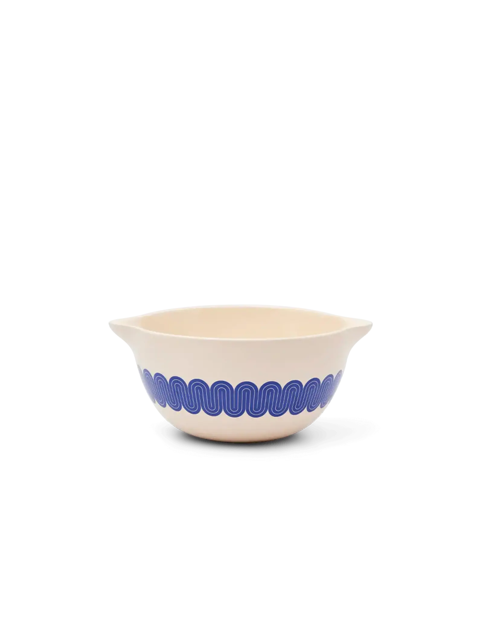 Great Jones Stir Crazy Large  Ceramic Mixing Bowl - Blueberry