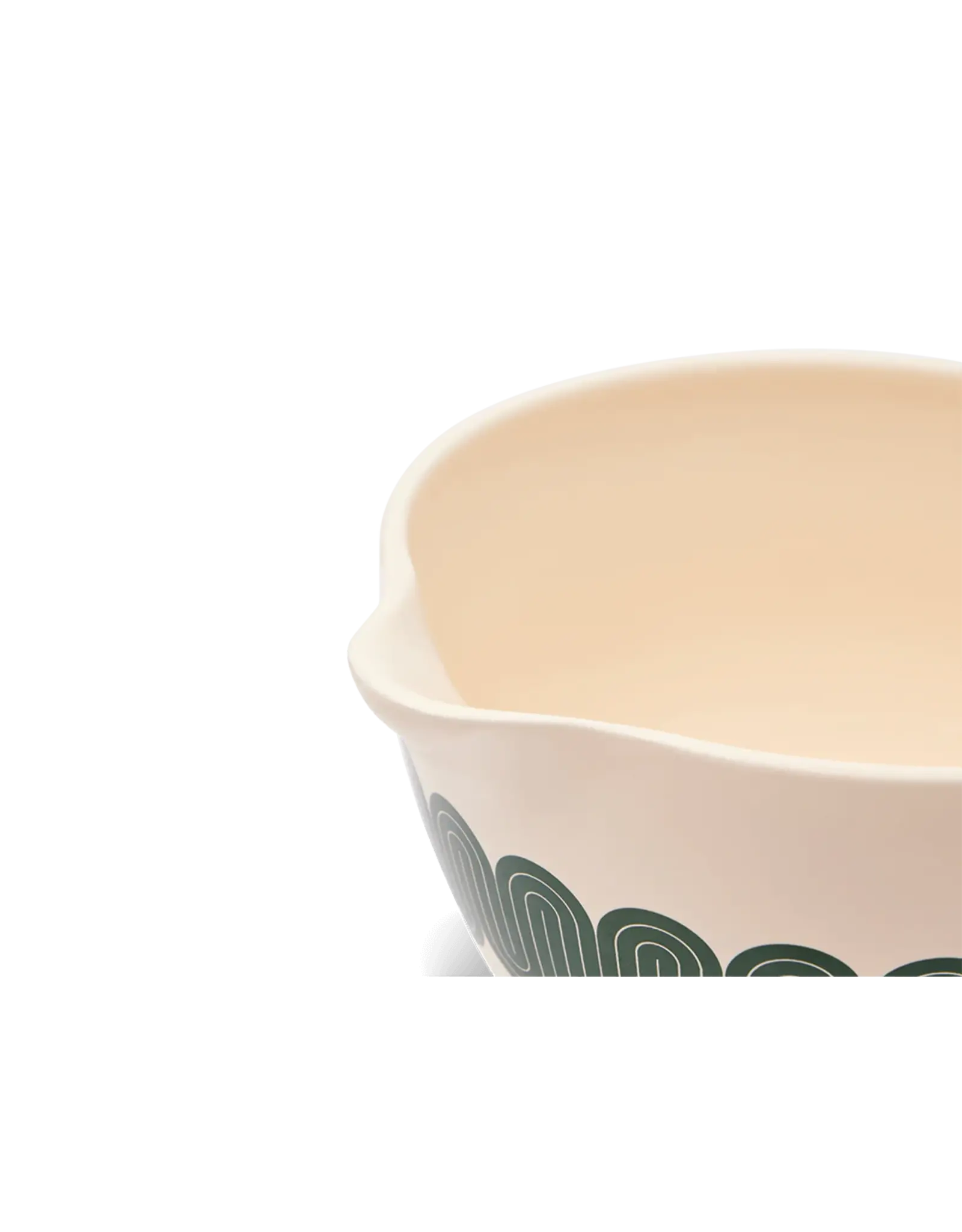 Great Jones Stir Crazy Medium Ceramic Mixing Bowl - Broccoli
