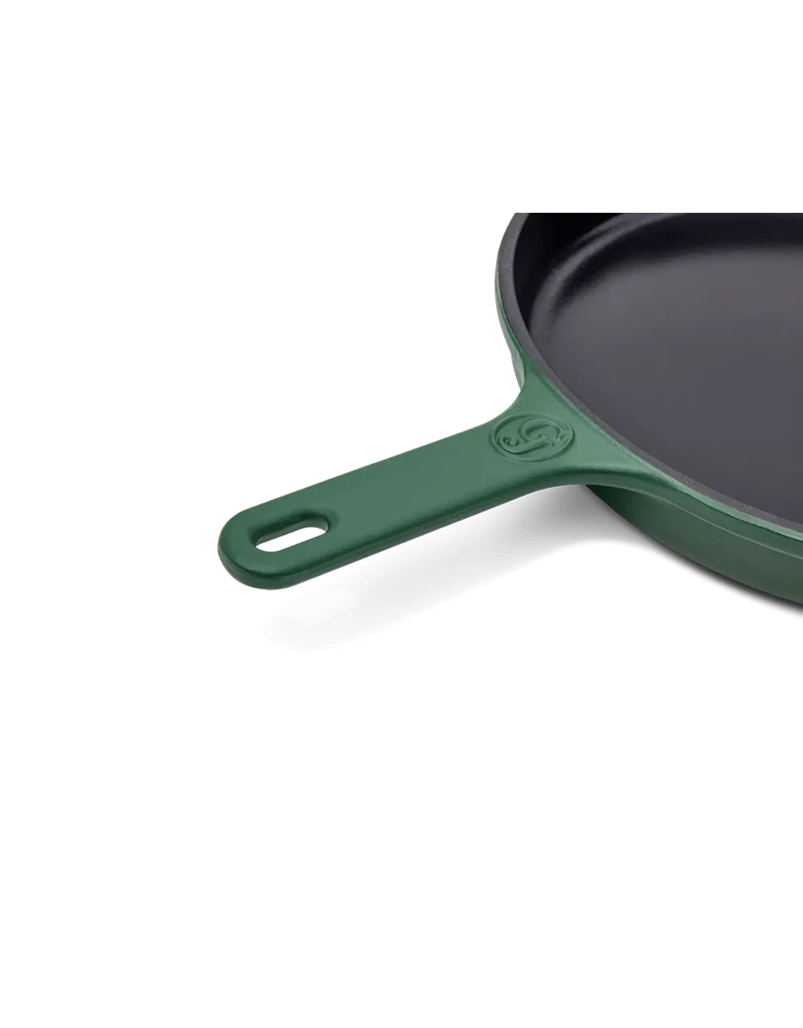 Great Jones King Sear 12" Cast-Iron Skillet - Broccoli