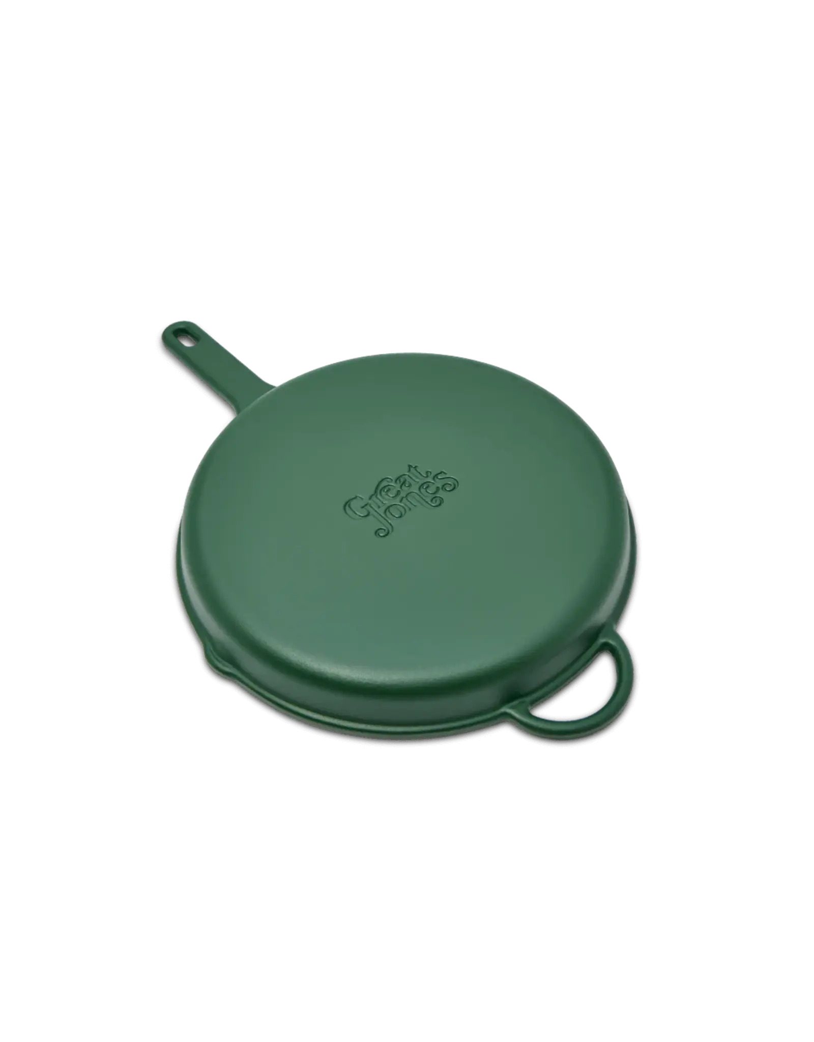 Great Jones King Sear 12" Cast-Iron Skillet - Broccoli