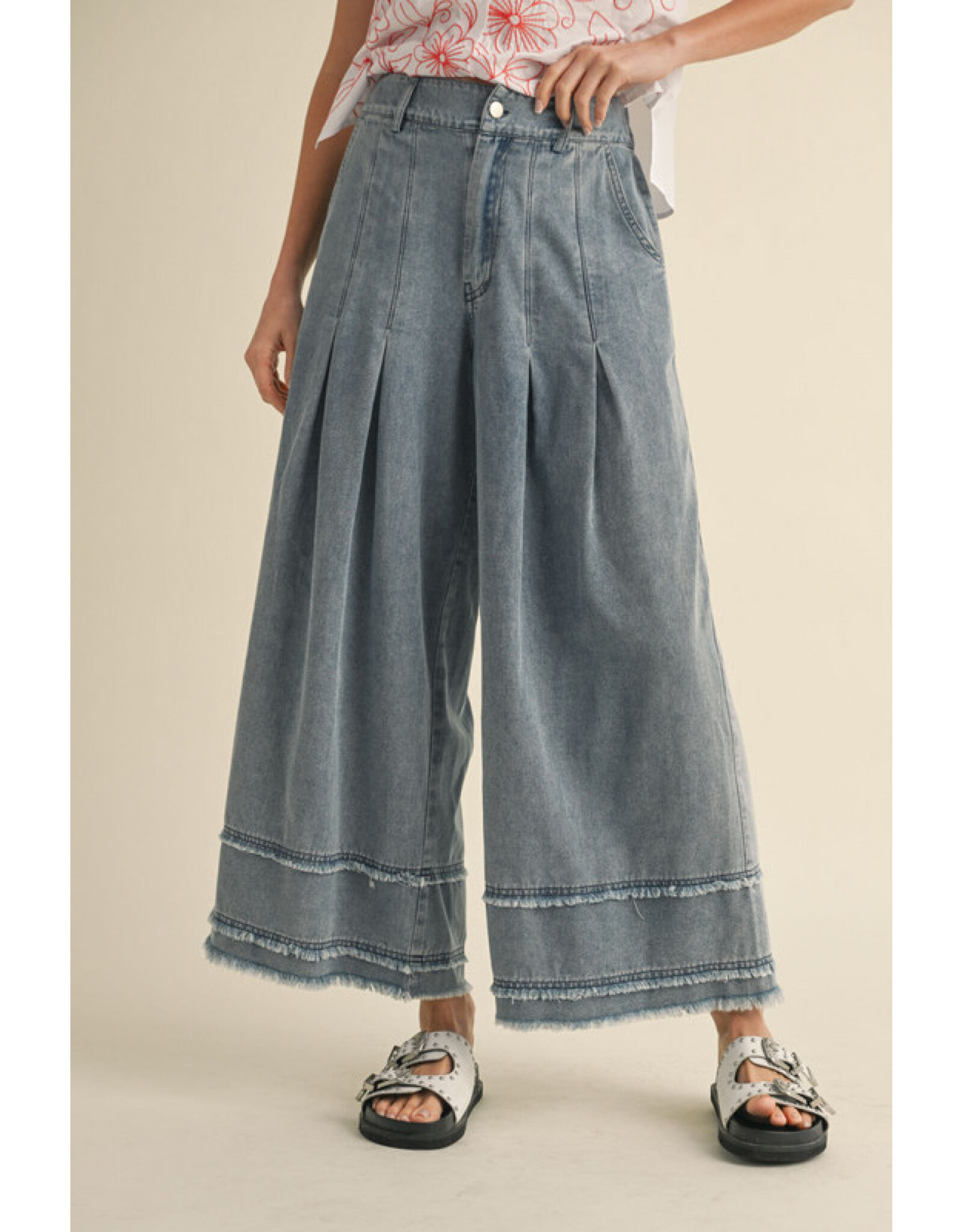 Michaela Wide Leg Jeans
