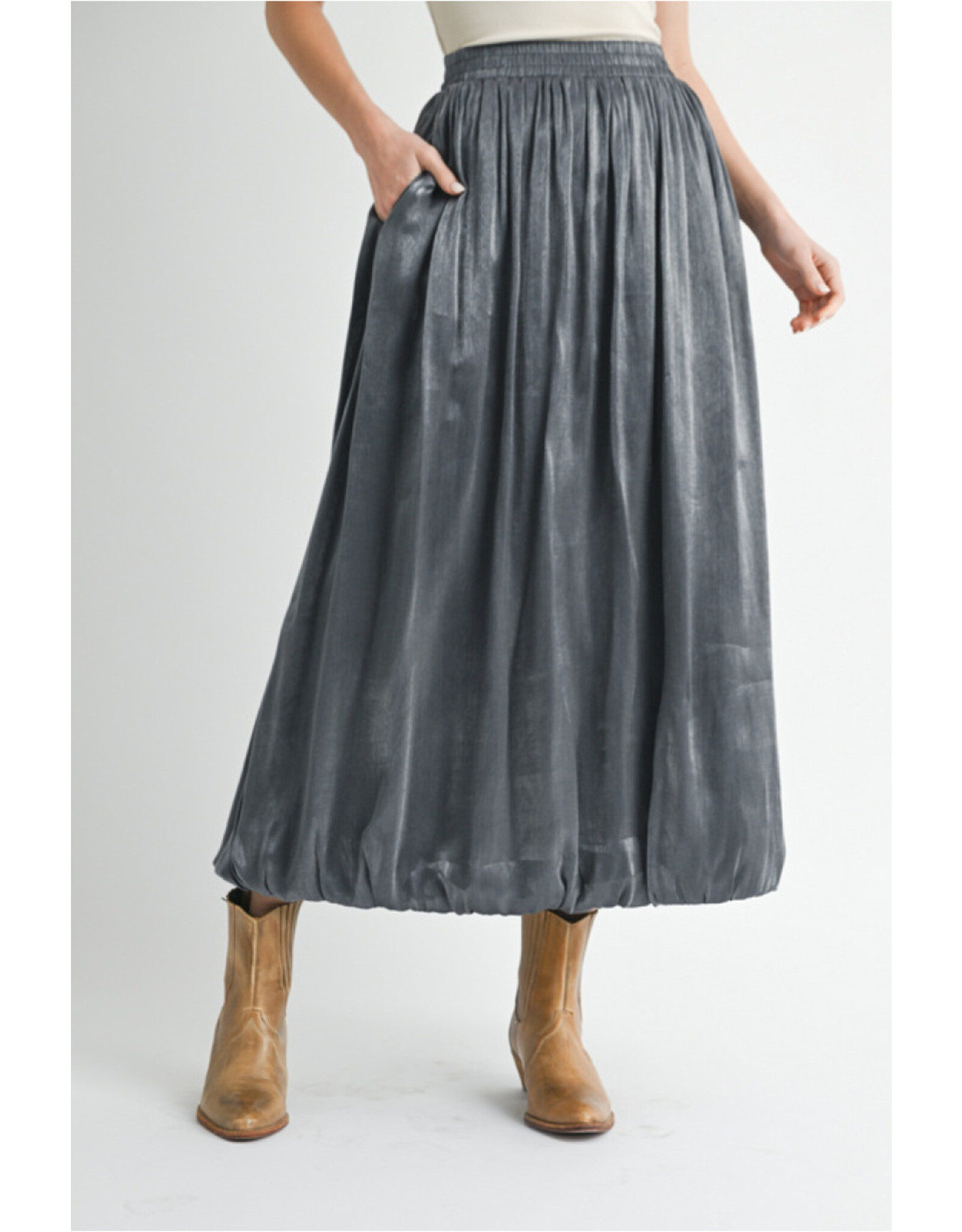 Maxwell Midi Bubble Skirt