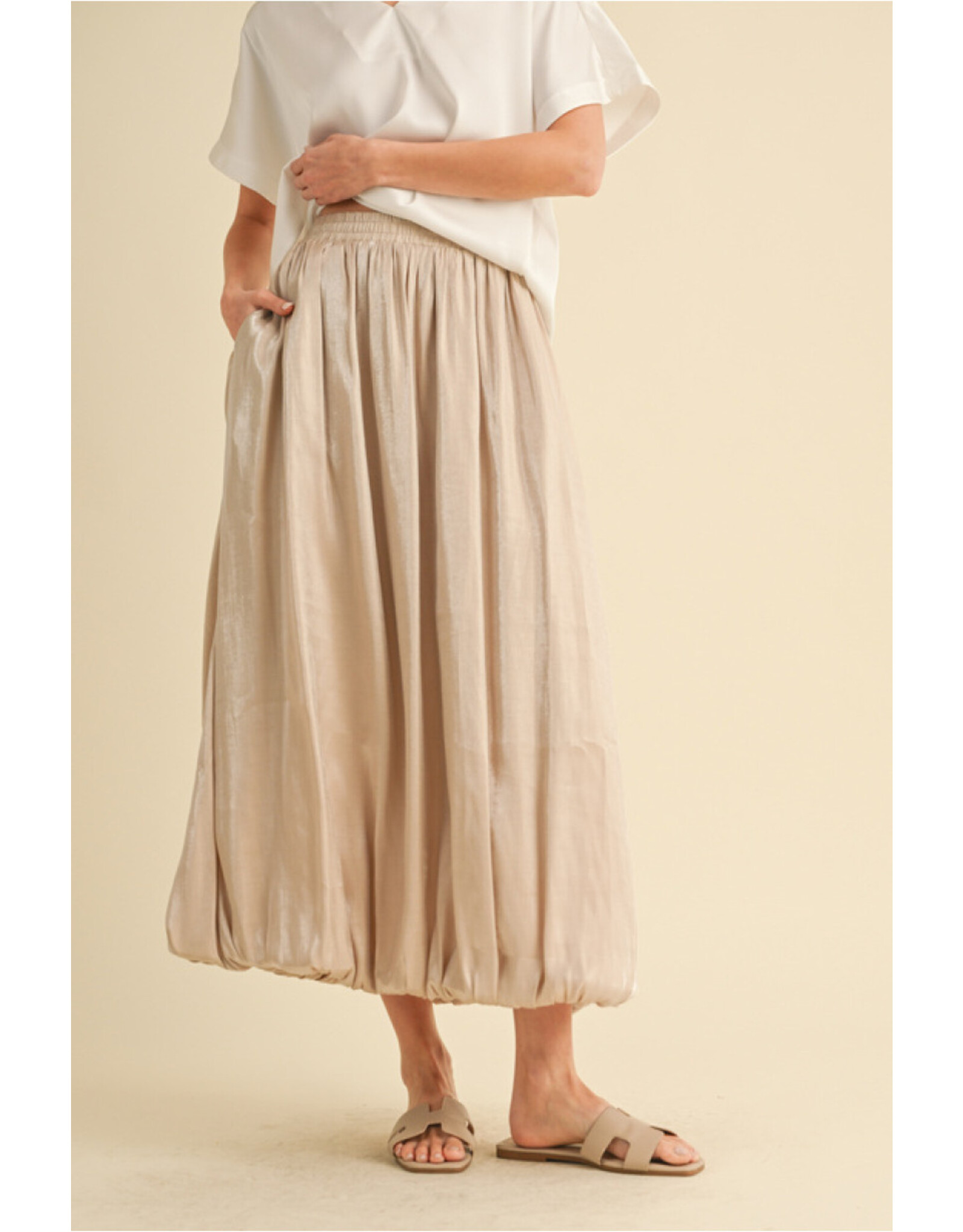 Maxwell Midi Bubble Skirt