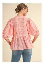 Minette Embroidered Swing Top