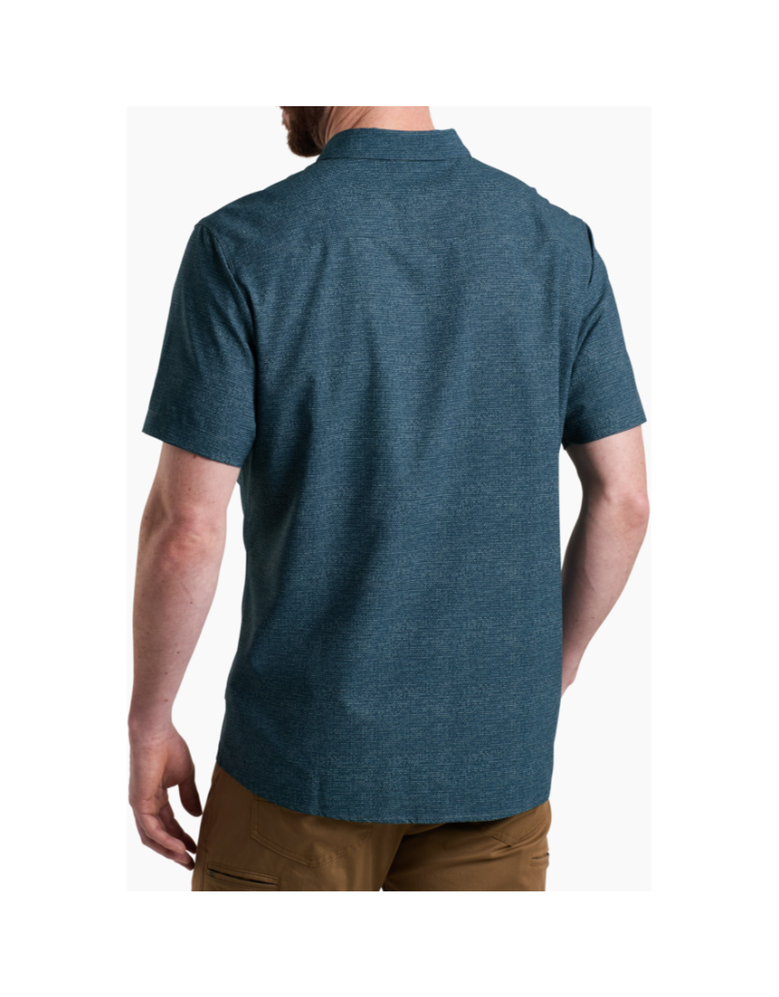 Kuhl KUHL Mens Persuadr Short Sleeve Shirt Midnight