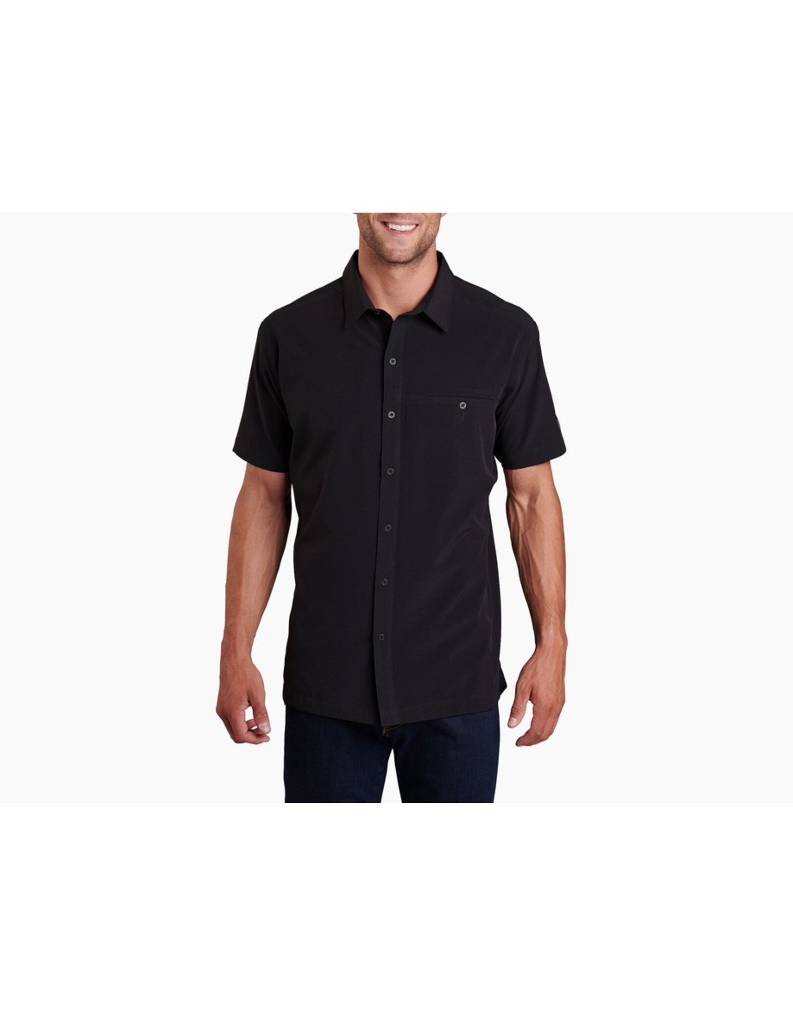 Kuhl KUHL Mens Renegade Short Sleeve Shirt Blackout