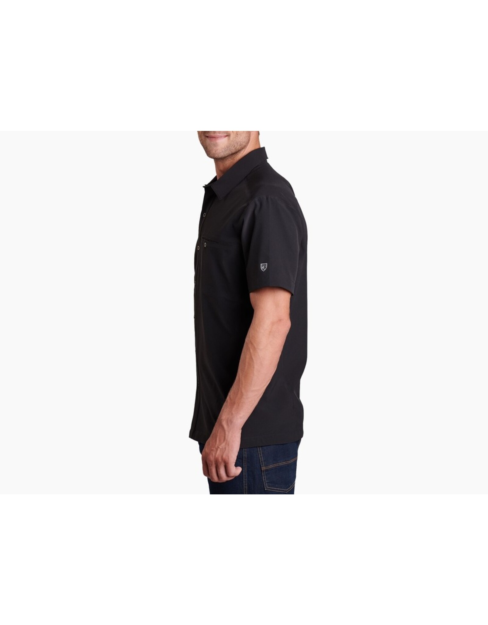 Kuhl KUHL Mens Renegade Short Sleeve Shirt Blackout