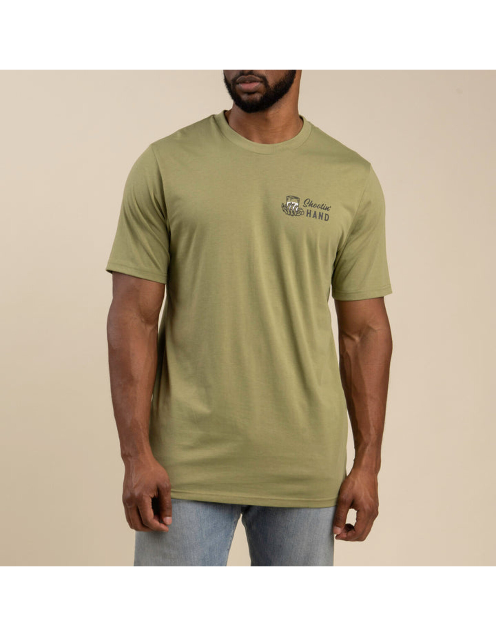 Sendero Shootin Hand T-Shirt Sage