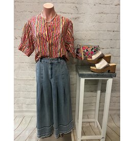 Ivy Jane Ivy Jane Notched Front Shirt