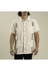 Sendero Caballero Guayabera Vintage White