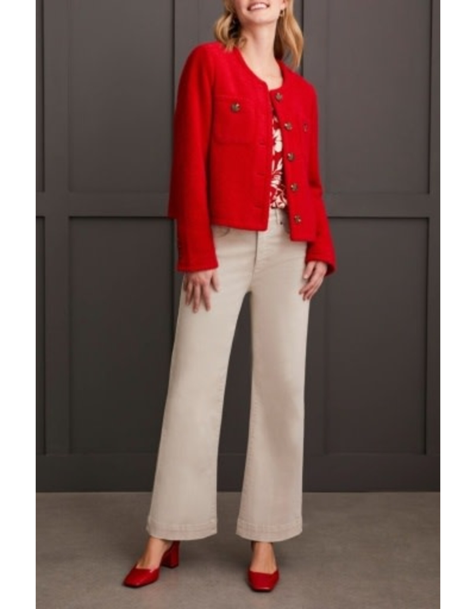 Tribal Tribal Lined Button-Up Jacket