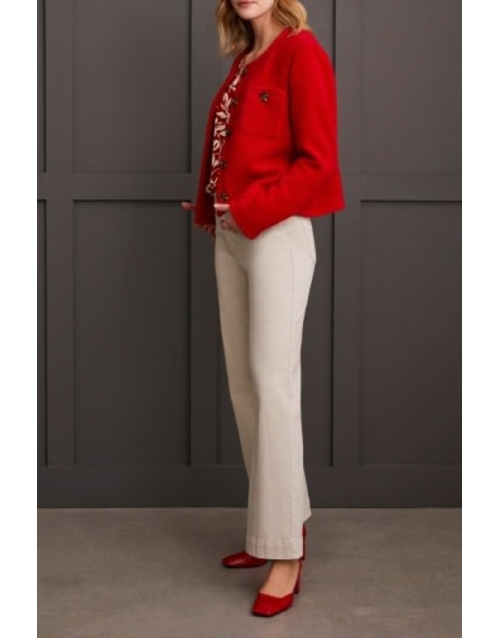 Tribal Tribal Lined Button-Up Jacket