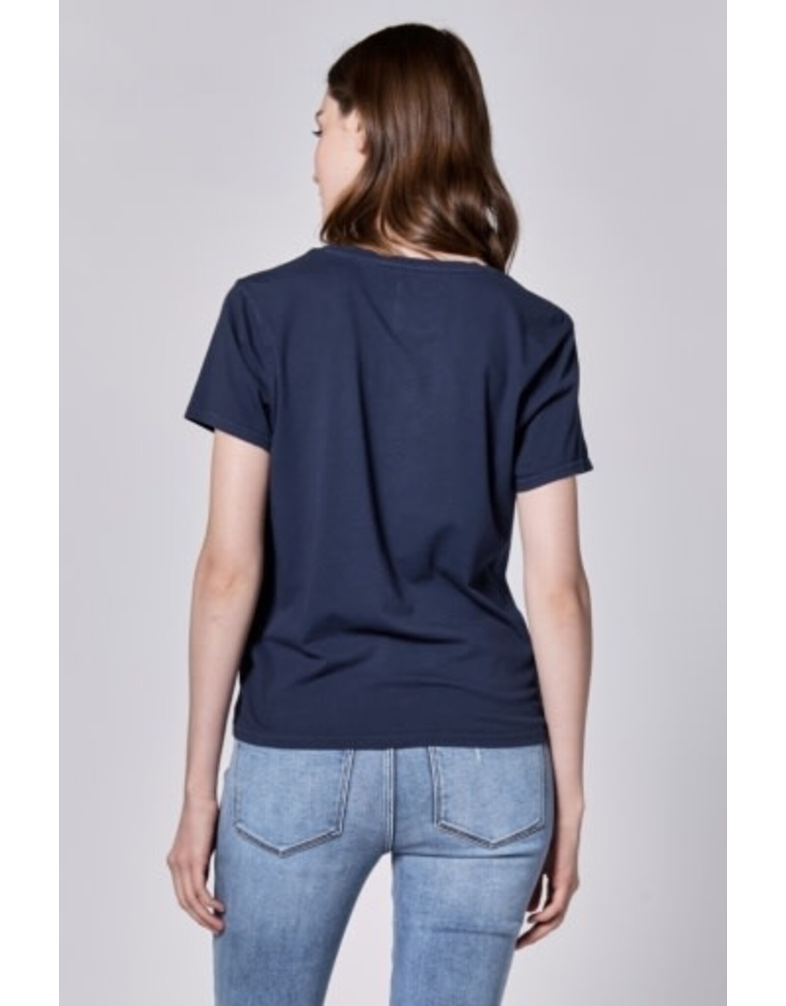Dear John Denim Dear John Madelyn Tee - Black Iris