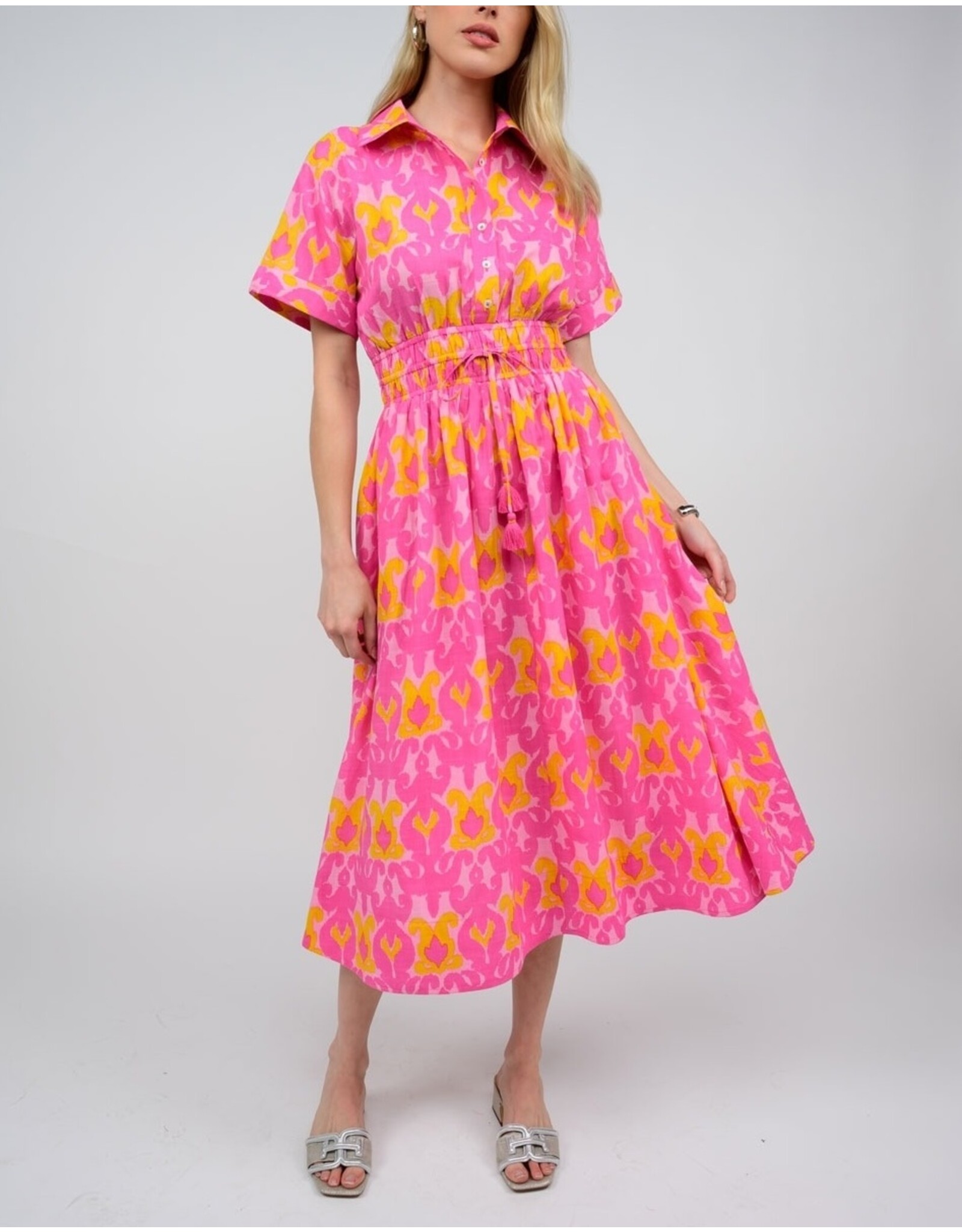 Uncle Frank Uncle Frank Ikatching Shirt Dress