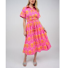 Uncle Frank Uncle Frank Ikatching Shirt Dress