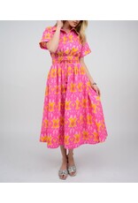 Uncle Frank Uncle Frank Ikatching Shirt Dress