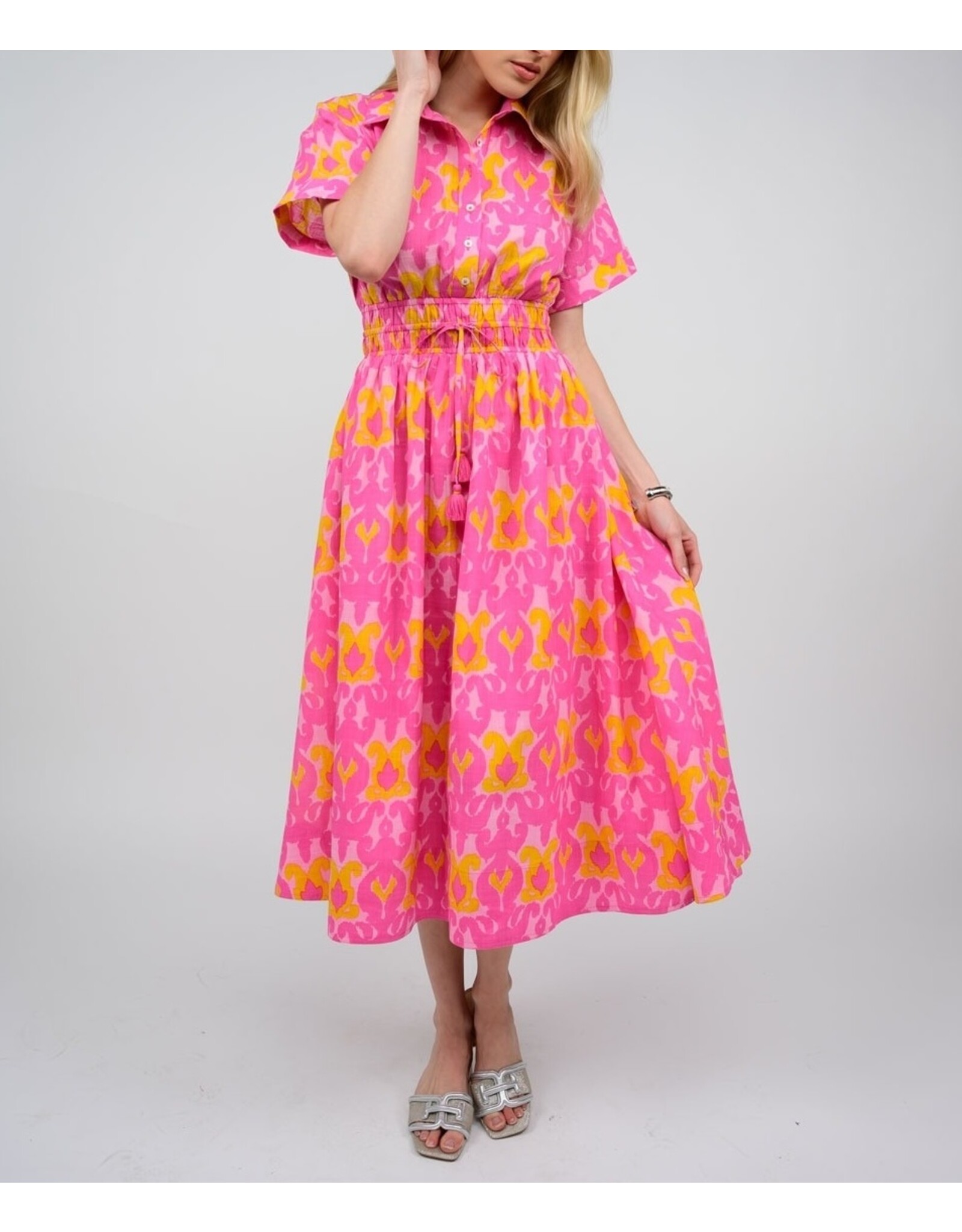Uncle Frank Uncle Frank Ikatching Shirt Dress