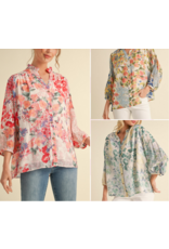 Meadow Chiffon Top