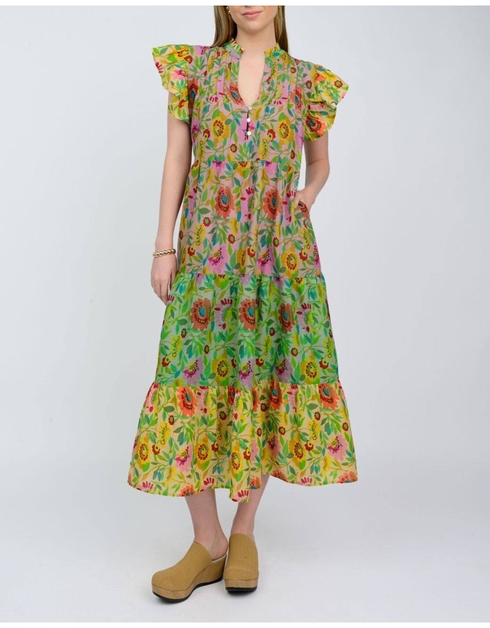 Uncle Frank Uncle Frank Triple Print Dress