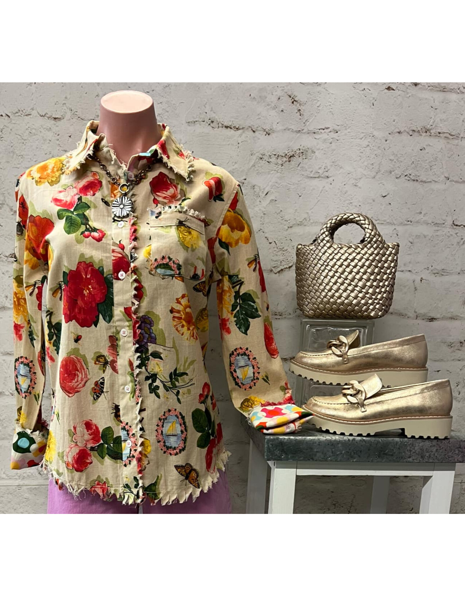 Dizzy Lizzie Cape Cod Top