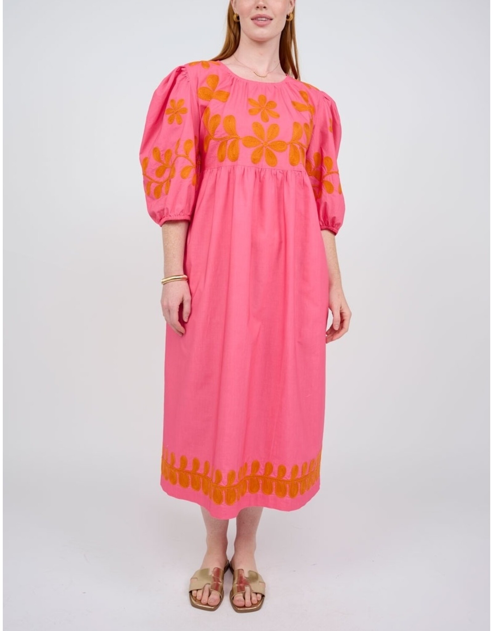 Uncle Frank Uncle Frank Cord Embroidered Dress