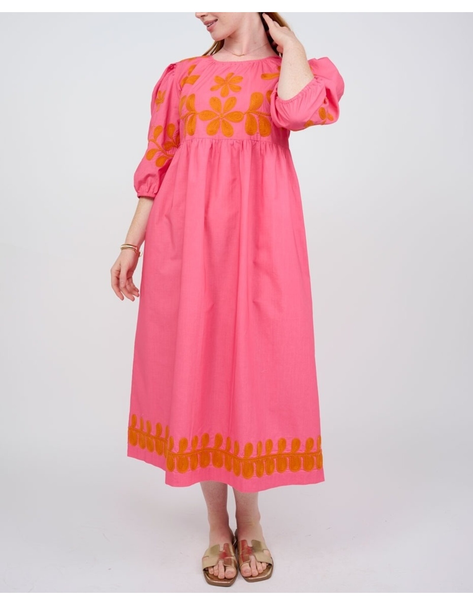 Uncle Frank Uncle Frank Cord Embroidered Dress