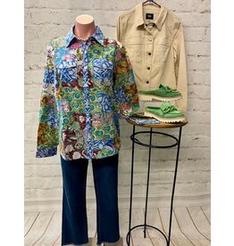 Ivy Jane Ivy Jane Patchwork Camp Shirt