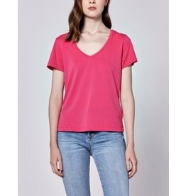 Dear John Denim Dear John Madelyn Tee - Raspberry