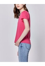 Dear John Denim Dear John Madelyn Tee - Raspberry