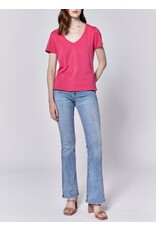 Dear John Denim Dear John Madelyn Tee - Raspberry