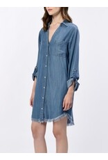 Dear John Denim Dear John Avery Tencel Dress - Imperial Blue