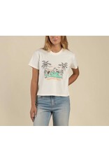 Sendero Mirage Crop Tee Vintage White