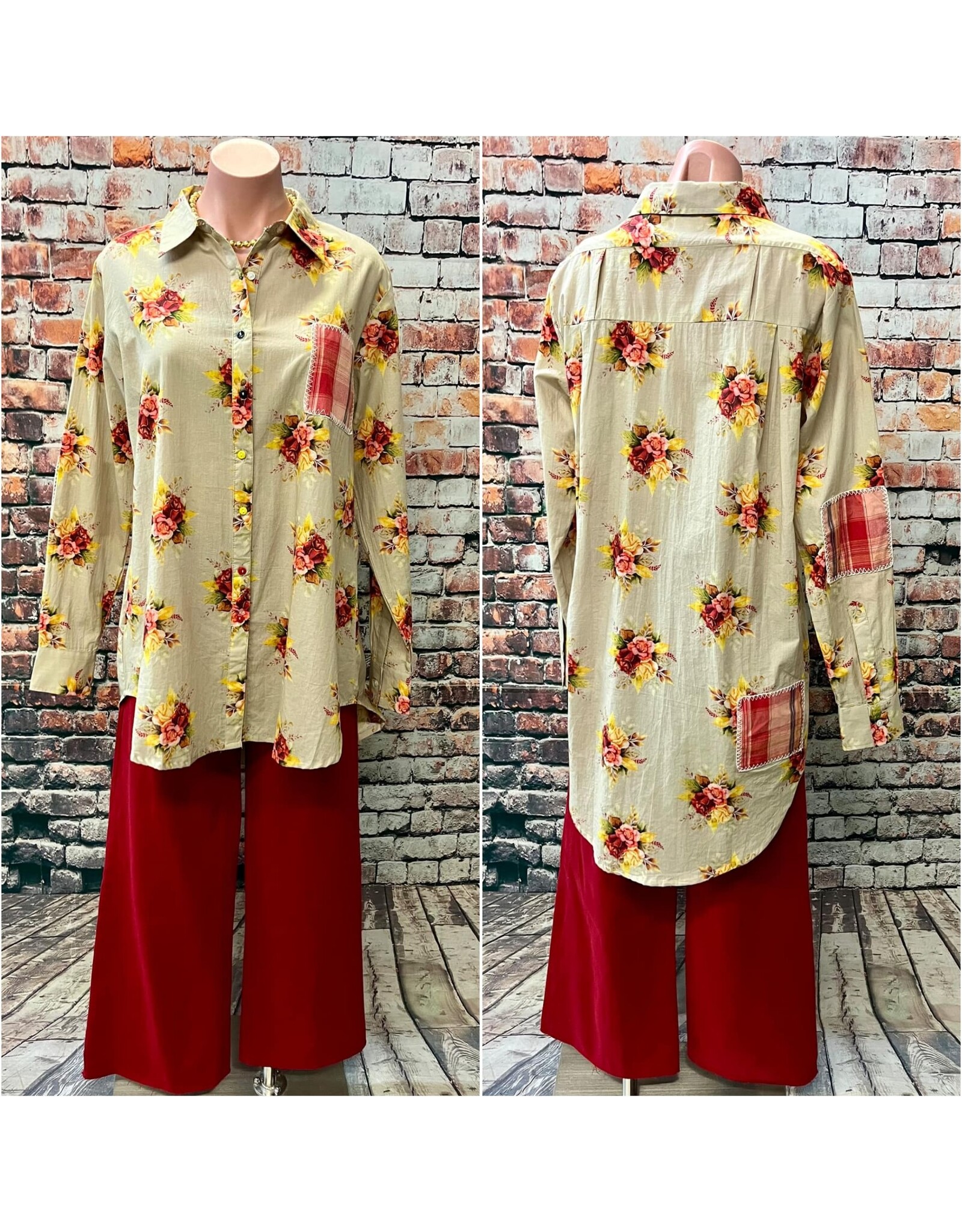 Karen Tunic Length Top