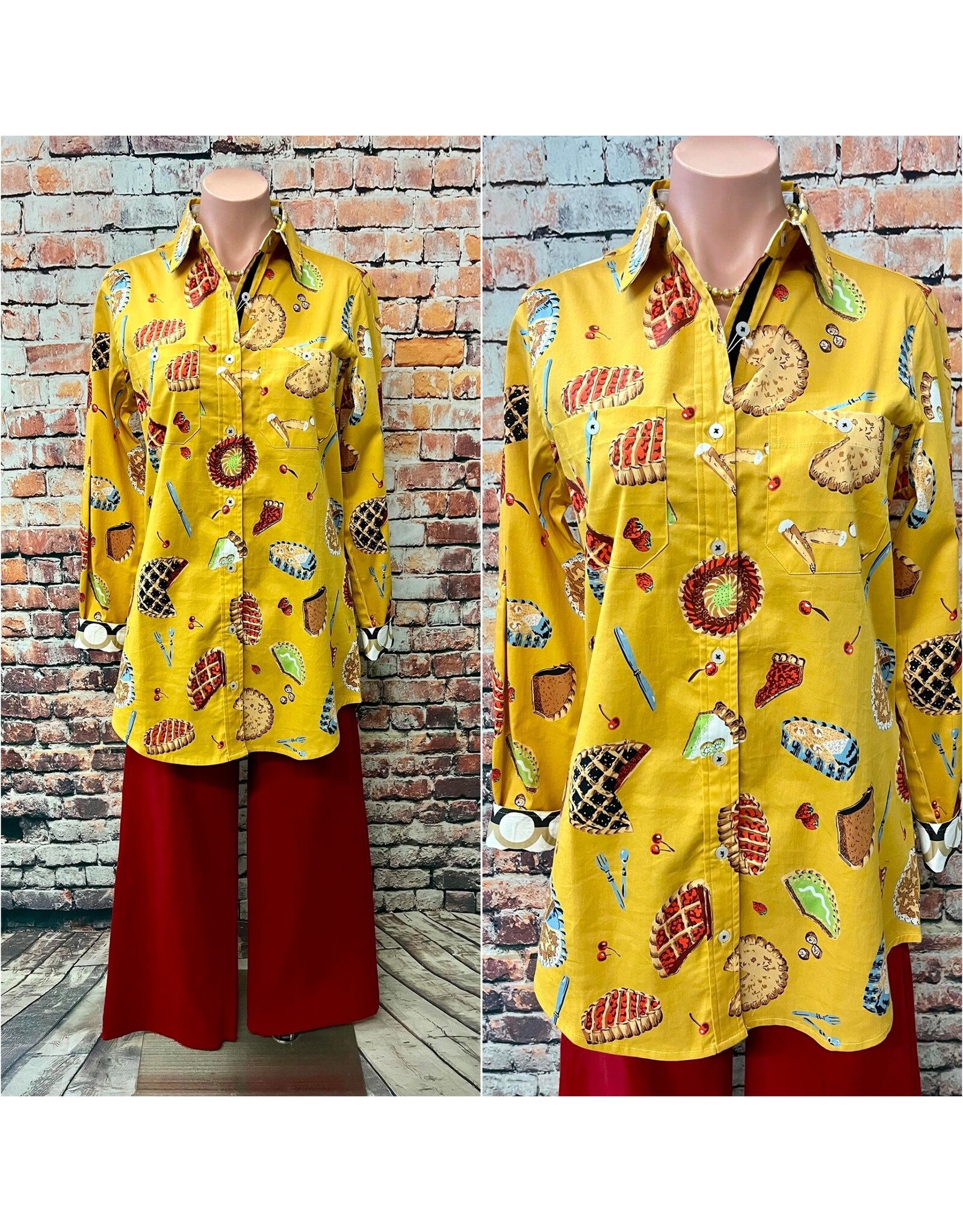 Dizzy Lizzie Jackson Hole Tunic "The Thanksgiving Shirt"