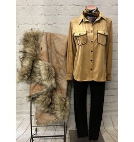 Ginny Sueded Western Shirt