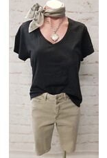 Dear John Denim Dear John Madelyn Tee - Black
