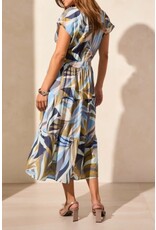 Tribal Tribal Short-Sleeve V-Neck Dress