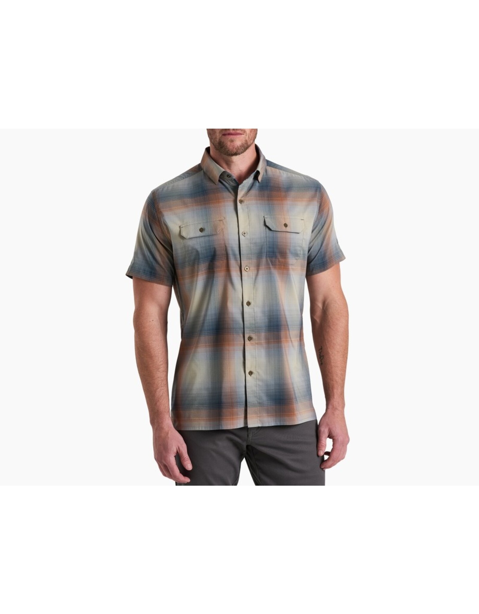 Kuhl KUHL Mens Response Short Sleeve Shirt Canyon Lake