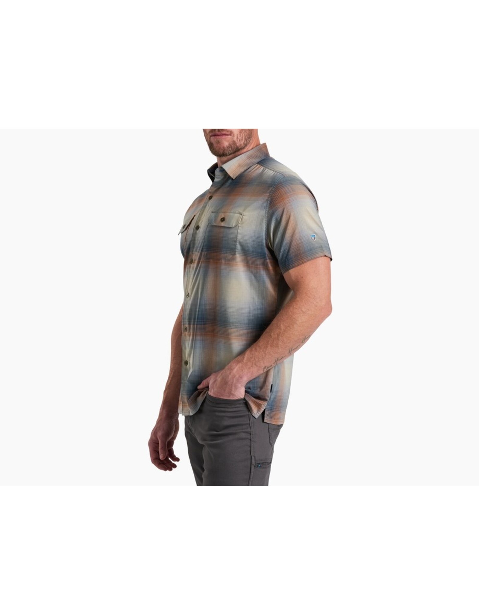 Kuhl KUHL Mens Response Short Sleeve Shirt Canyon Lake