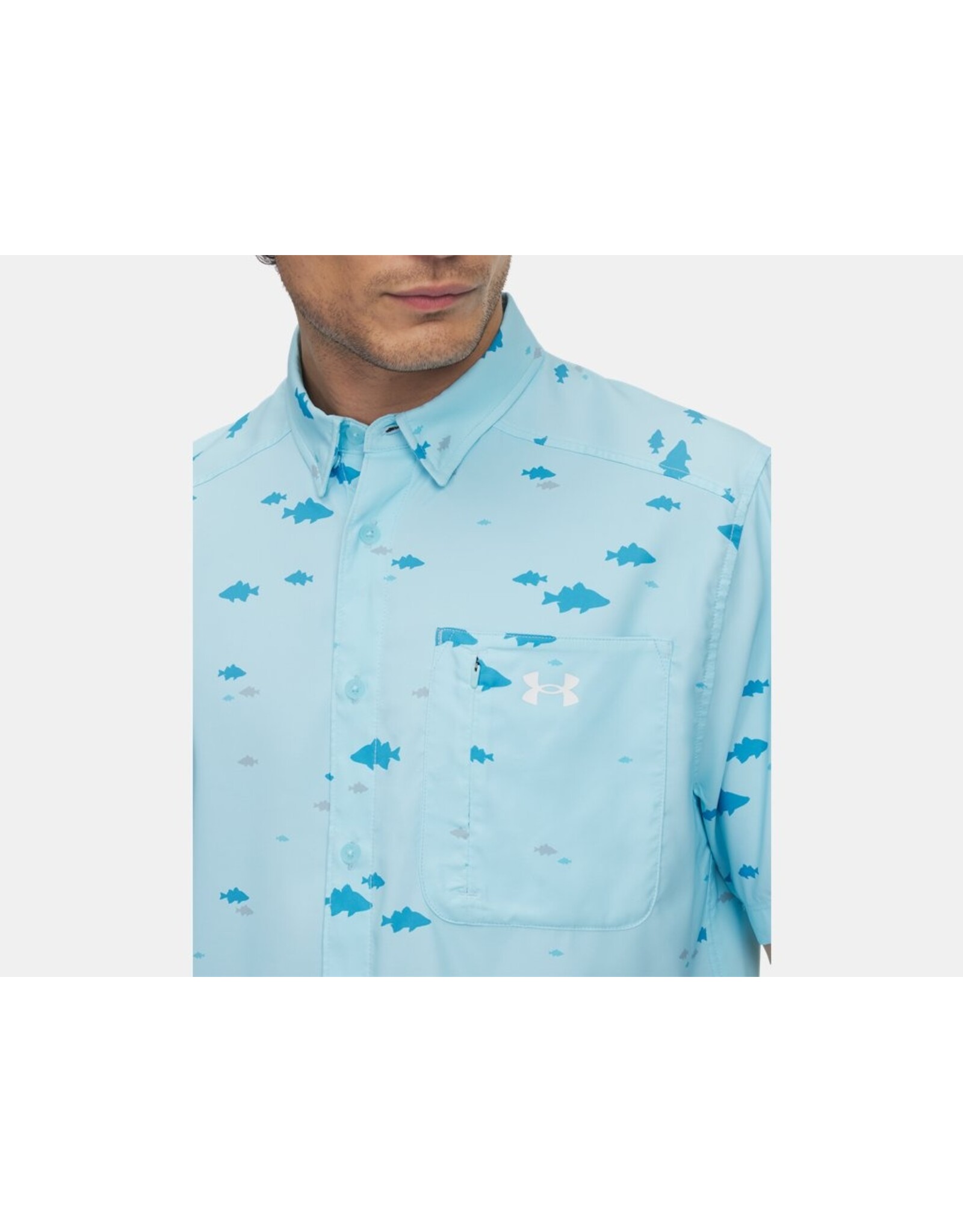 Under Armour Under Armour Mens Dockside Stream Short Sleeve Shirt