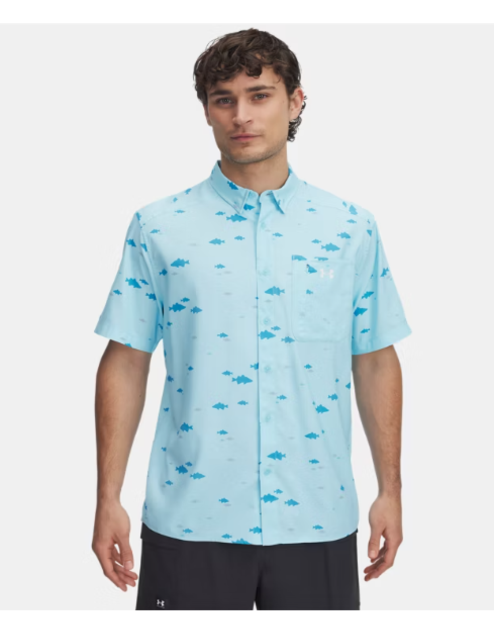 Under Armour Under Armour Mens Dockside Stream Short Sleeve Shirt
